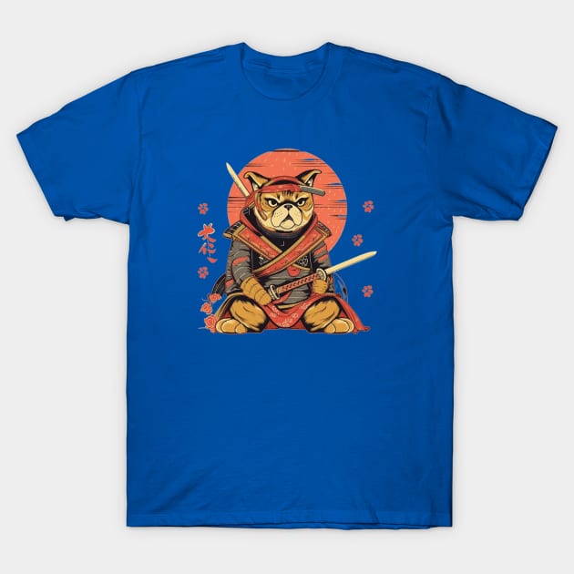 Samurai Dog T-Shirt by Stitch & Stride